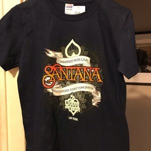 SANTANA concert t shirt house or blues